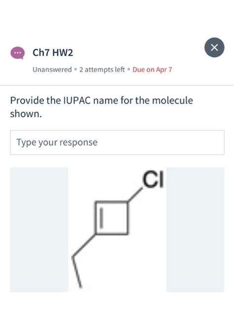 Solved Ch Hw Unanswered Attempts Left Due On Apr Chegg