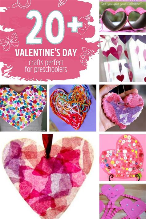 Valentines Day Crafts For Kindergartners