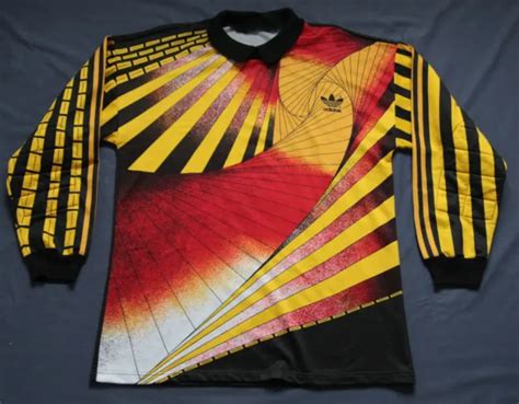 ADIDAS GOALKEEPER TEMPLATE Football Shirt Jersey 80s Vintage Retro 1