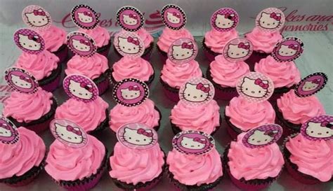Real Hello Kitty Cupcakes