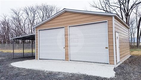 24x30 Metal Garage With Lean To Prices Starts From 21117