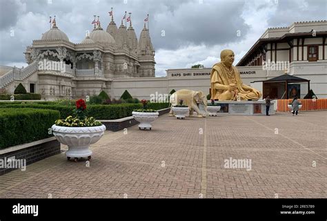 BAPS Shri Swaminarayan Mandir Neasden UK 19 07 23 It Is The Largest