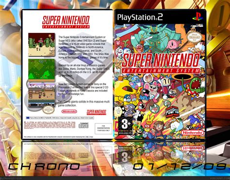 Viewing full size Super Nintendo Entertainment System Emulator box cover