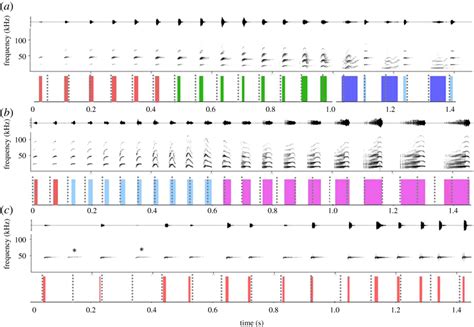 RhythmS Fits Well On Three Vocalization Types Oscillograms Top Rows