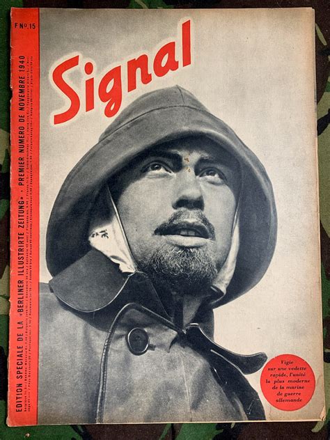 Original Ww2 German Signal Magazine November 1940 For Sale The