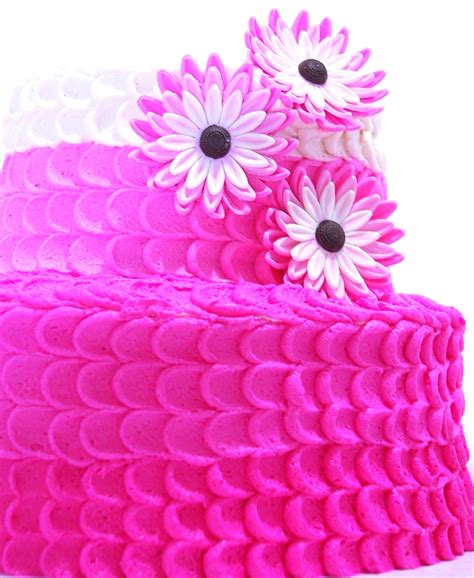 Pink Petal Cake