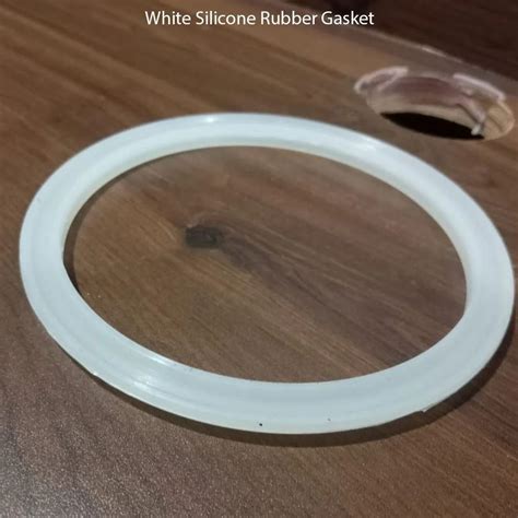 Round White Silicone Rubber Gasket Thickness Mm At Rs Piece In