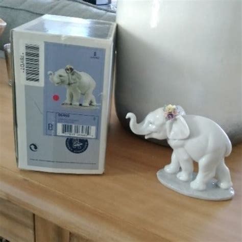 Lladro Elephant Porcelains Mercari
