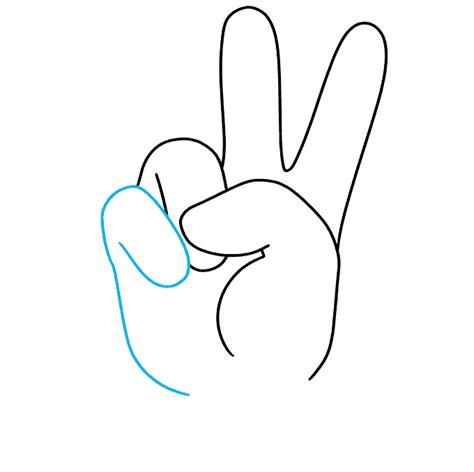 How To Draw The Peace Sign Really Easy Drawing Tutorial