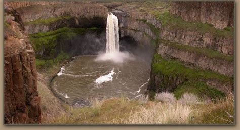 Plunge Pools Created By The Ice Age Floods Glacial Lake Missoula