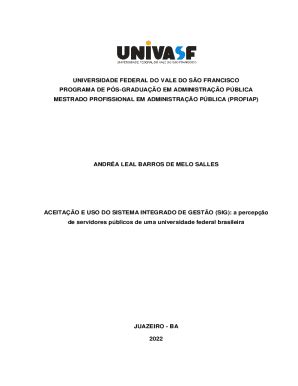 Preench Vel Dispon Vel Programa De Ps Graduao Em Administrao Pblica Fax