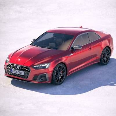 Audi S5 Coupe 2020 - 3D Model by SQUIR