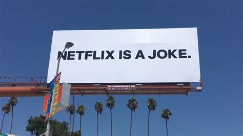 Netflix Is A Joke Billboards Appear In New York Los Angeles