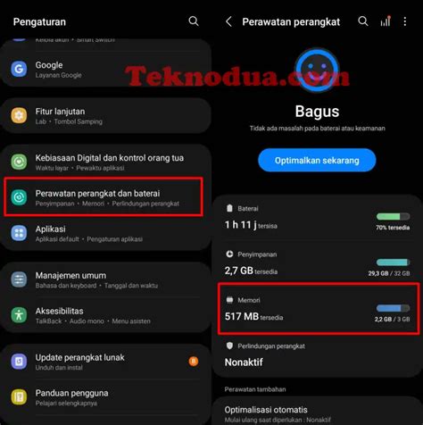 Cara Cek RAM HP Samsung A14 4G 5G Dengan Detail TeknoDua