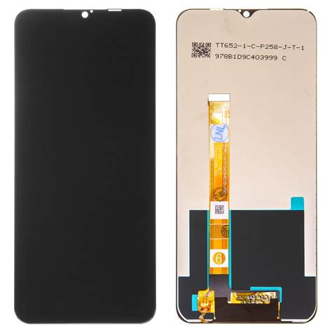 Lcd Compatible With Realme C Black Without Frame Original Prc