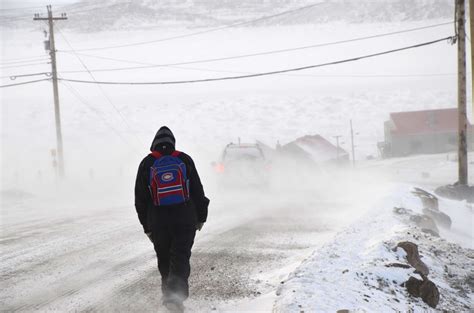 Photo: Windy weather persists in southern Baffin | Nunatsiaq News