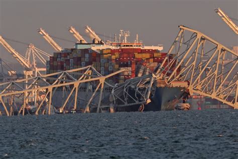 Baltimore Key Bridge Collapse Video Shows Terrifying Moment After Ship