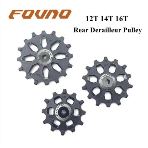 Fovno T T T Rear Derailleur Pulley Set Wide And Narrow Tooth