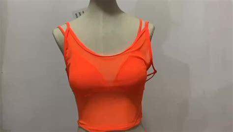 Neon Colour Hot Pink Pieces Bikini Set High Waist Transparent Swimwear Women Mesh Swimsuit