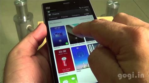 Xiaomi Mi3 MiUi 5 cools features tips and tricks - YouTube