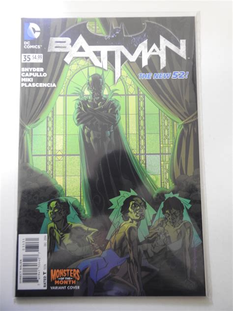 Batman 35 Monsters Of The Month Cover 2014 Comic Books Modern