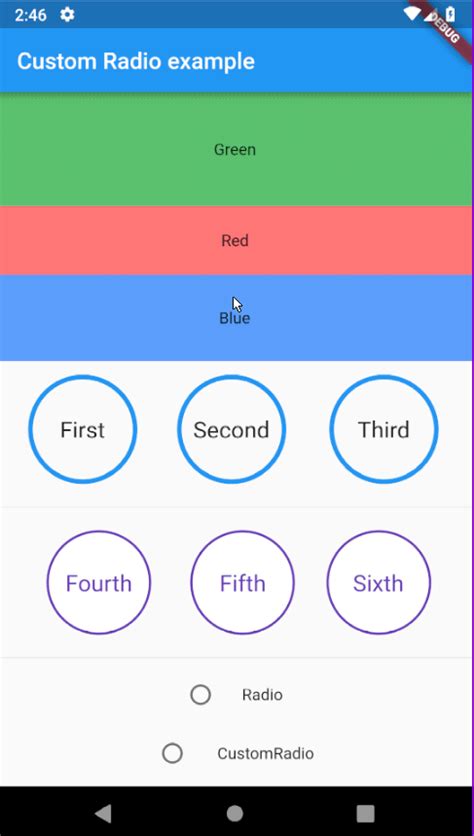 Experiment Fang Botschafter Radio Button Example In Flutter Pause