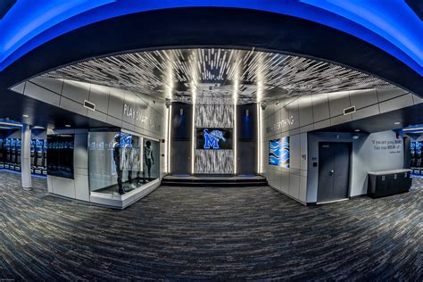 University of Memphis Football Locker Room - O.T. Marshall Architects
