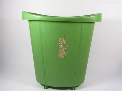 Unavailable Listing On Etsy Kitchen Trash Cans Trash Can Vintage Green