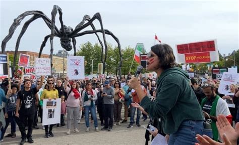 Demonstrators In Canadian Cities Call For Change In Iran After Mahsa