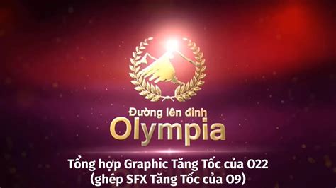 Đường lên đỉnh Olympia Tổng hợp Graphic phần thi Tăng Tốc của O22