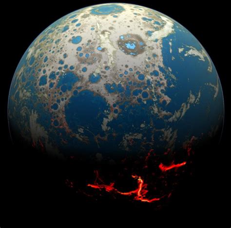 Earth’s Continental Crust Emerged 500 Million Years Earlier Than Thought