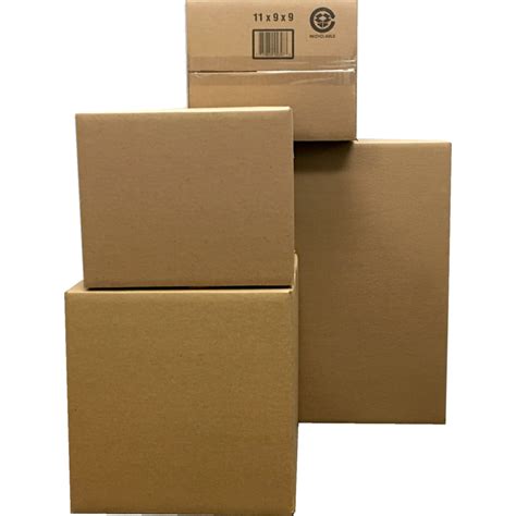 HD SHIPPING BOXES 18x12x9 25/PKG CORRUGATED KRAFT Monk Office