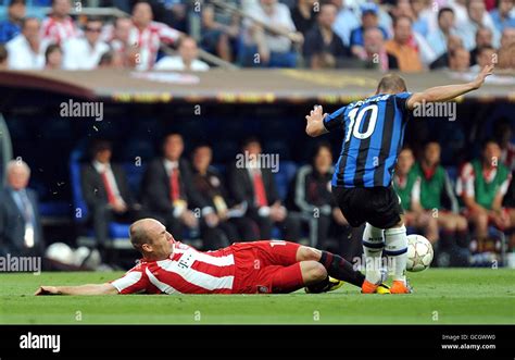 Inter Milans Wesley Sneijder Hi Res Stock Photography And Images Alamy