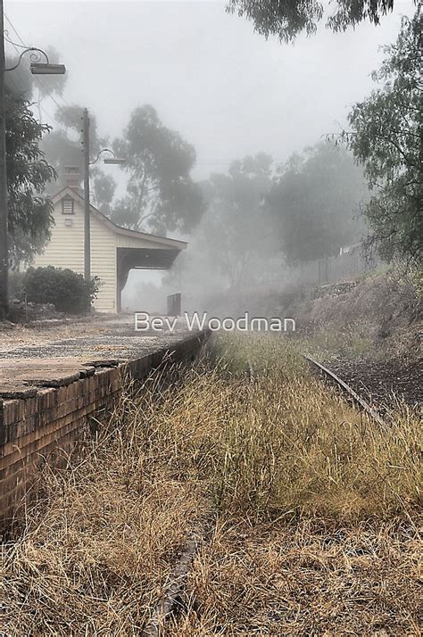 Kandos Railway Station Nsw Australia By Bev Woodman Redbubble