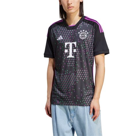 Adidas Fc Bayern Munich 23 24 Away Jersey Black Soccer World