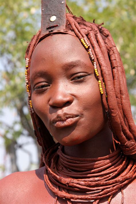 Namibie Himba Himba People African Hairstyles Tribes Women