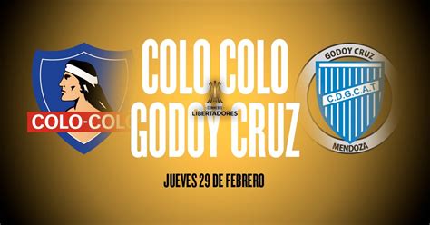 Colo Colo vs Godoy Cruz por la Copa Libertadores a qué hora juegan