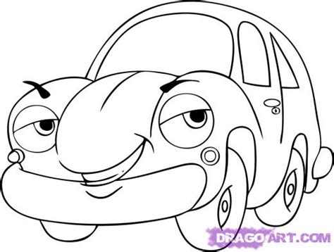 Free Cartoon Cars Drawing Download Free Cartoon Cars Drawing Png