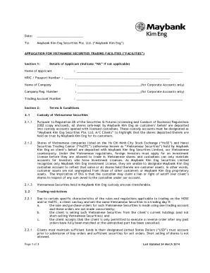 Fillable Online Account Opening Forms And Supporting Documents Fax