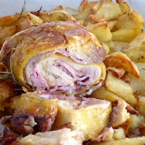 ROLLÈ DI POLLO AL FORNO CON PATATE i pasticci ni di Nina