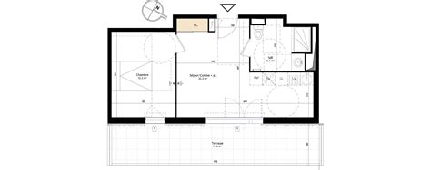 Plan Appartement T De M Neuf R Sidence Le Condor Montpellier