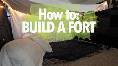 How to Build a Fort! EASY & SIMPLE! - YouTube