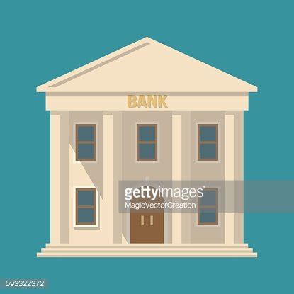 Vector Bank Building Stock Clipart | Royalty-Free | FreeImages