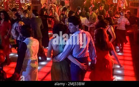 SATURDAY NIGHT FEVER, Fran Drescher, John Travolta, 1977 Stock Photo ...