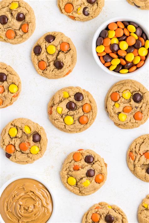 Reese's Pieces Peanut Butter Cookies Recipe - TidyMom®