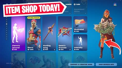 New Clammy Jammer Emote Fortnite Item Shop June 28th 2024