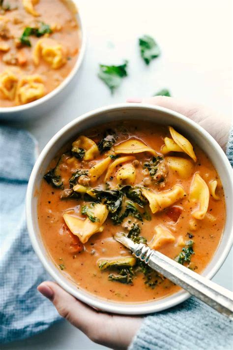 Creamy Sausage Tortellini Soup The Recipe Critic