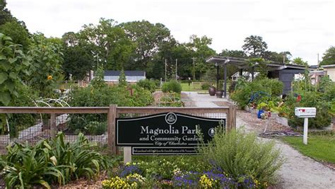 March Park Of The Month Magnolia Community Garden Charleston