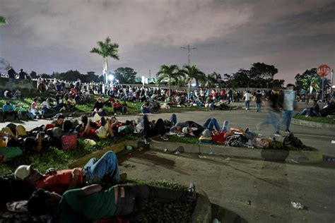 Una Nueva Caravana De Migrantes Se Concentra En Honduras Para Salir