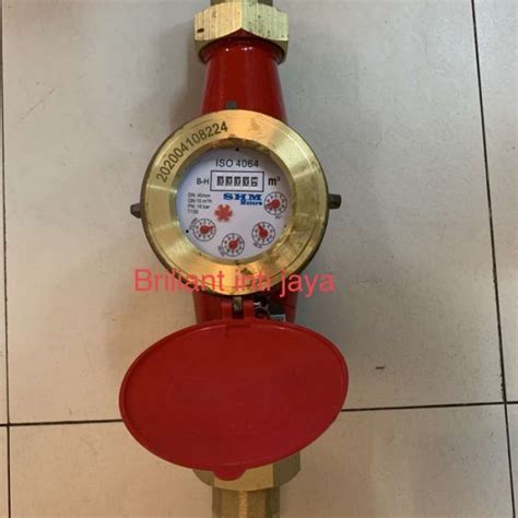 Jual Water Meter Air Panas Inch Flow Meter Shm Dn Hot Water Di